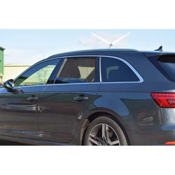 Set Car Shades pour Audi A4 B9 Avant 2015 6 pièces