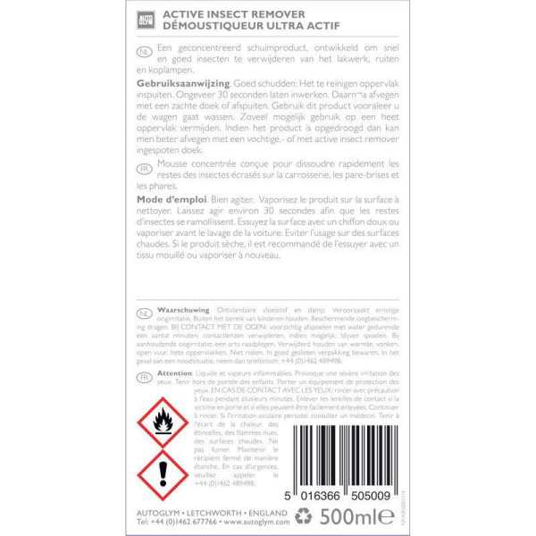 Spray AntiInsectes Actif Autoglym 500ML | AUTOGLYM | Démoustiquant