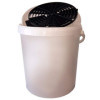 Seau laveauto 15L Blanc  Couvercle  Paregrain