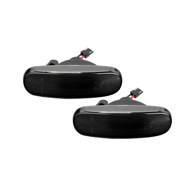 Set de Clignotants Latéraux LED sur mesure pour AbarthFiat modèles divers  Fumée  incl. Feux Dynamiques