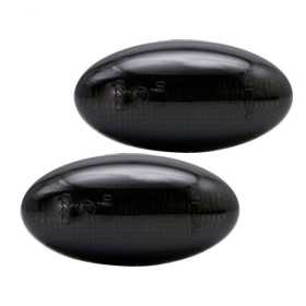 Set de Clignotants Latéraux LED sur mesure pour Peugeot modèles divers  Fumée  incl. Feux Dynamiques