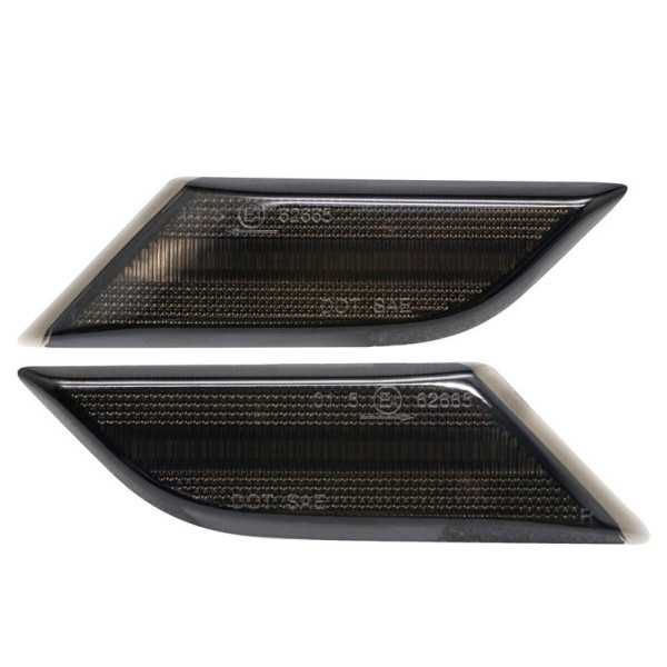 Set de Clignotants Latéraux LED sur mesure pour Volkswagen Transporter T6.1 20202022  Fumée  incl. Feux Dynamiques