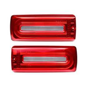 Set de Feux Arrière LED sur mesure pour Mercedes ClasseG W463 G500G550G55G63 AMG 19992018  RougeClair  incl. Feux Dynami