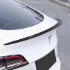 Spoiler arrière sur mesure pour Tesla Model Y 2019 ABS Noir Luisant