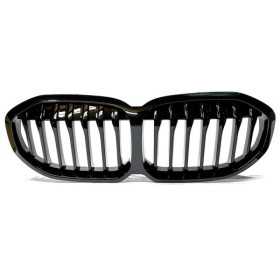 Grille de Calandre Noir Luisant sur mesure pour BMW Série 1 F40 2019