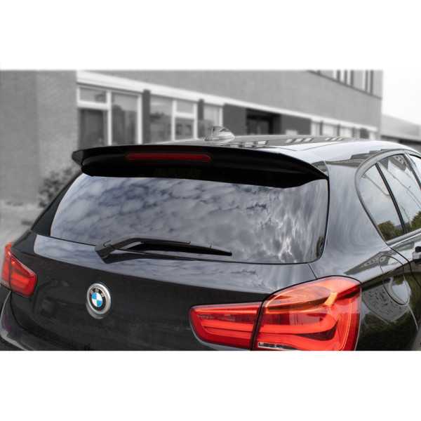Becquet de toit sur mesure pour BMW Série 1 F20F21 35portes 20112019 ABS Noir Luisant