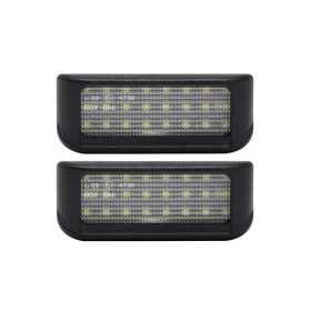 Éclairage de Plaque d'Immatriculation LED sur mesure pour CitroënPeugeot divers modèles