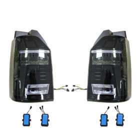 Set de feux arrière LED Volkswagen Transporter T6 20152020 avec hayon  Noir