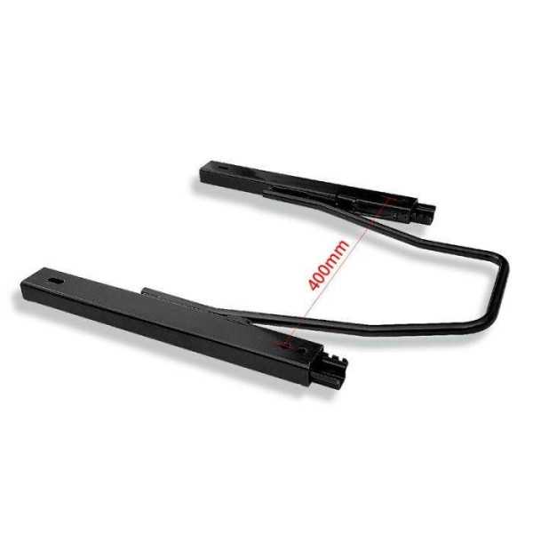 Set de glissières universel pour 1 Siège baquet avec réglage frontal Largeur 400mm