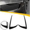 Couvertures de feux antibrouillard sur mesure pour Tesla Model 3 2017 'Aero' ABS Noir luissant