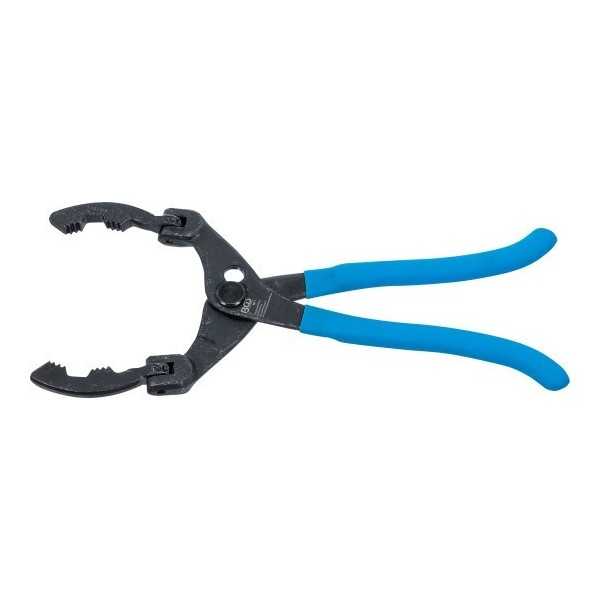 Pince spÃ©ciale pour filtre Ã  huile et carburant avec mÃ¢choires orientables
