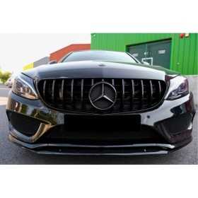 Lèvre de pare-chocs avant sur mesure pour Mercedes Classe C W205 S2...