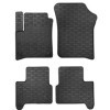 Tapis en caoutchouc adaptés pour Volkswagen eUp  Skoda eCitigo  Seat eMii 2019 4 pièces  système de montage