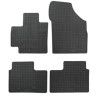 Tapis en caoutchouc pour Suzuki Ignis MF 2016 4 pièces  système de montage