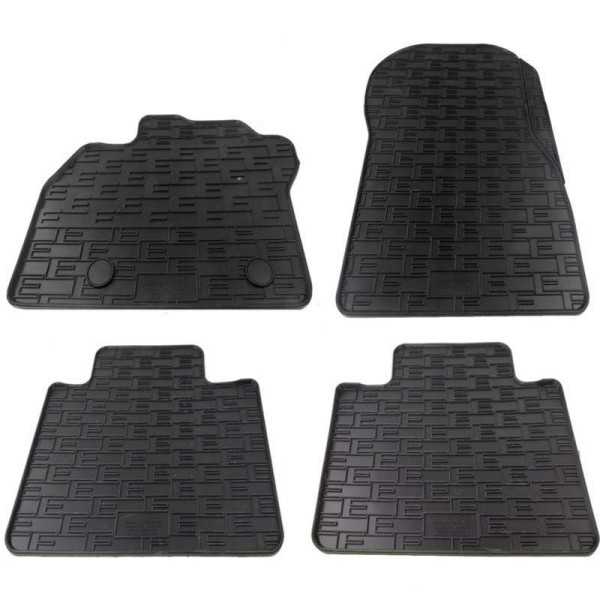 Tapis en caoutchouc pour Renault Zoe 20122018  2019 4 pièces  système de montage