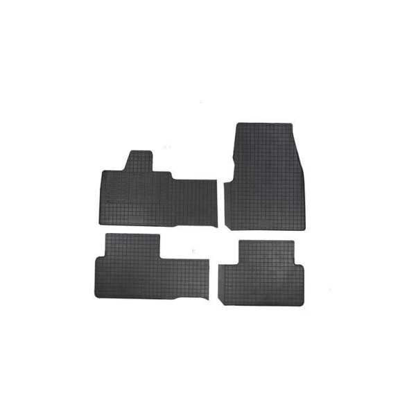 Tapis en caoutchouc pour BMW i3 L01 2013 4 pièces  système de montage