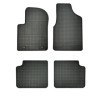 Tapis en caoutchouc pour Ford Ka II 20082012 4 pièces  système de montage