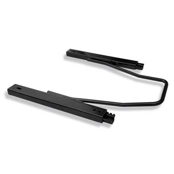 Jeu de glissières dassise universelles pour 1 siège sport avec réglage à lavant