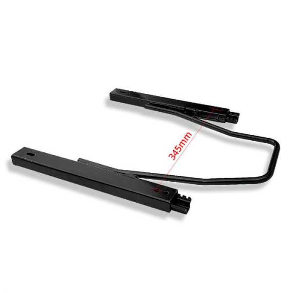 Jeu de glissières dassise universelles pour 1 siège sport avec régl...