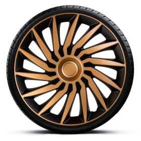 Jeu denjoliveurs de roue 4 pièces Kendo 15 pouces noiror | AutoStyl...