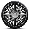 Jeu denjoliveurs 4 pièces Dakota 14 pouces argentnoir | AutoStyle |...