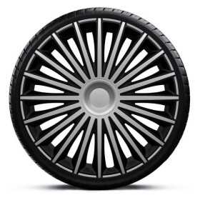 Jeu denjoliveurs de roue Dakota 13 pouces argentnoir | AutoStyle | ...