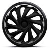 Jeu denjoliveurs 4 pièces Misano 16 pouces argentnoir | AutoStyle |...