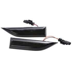 Kit Clignotants Latéraux LED  Convient pour Volkswagen Transporter T6 2015  Fumée  Y compris Dynamic Running Light