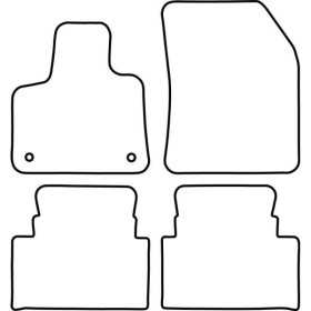 Tapis de voiture adaptés pour Citroën C5 Aircross 2019 | AutoStyle ...
