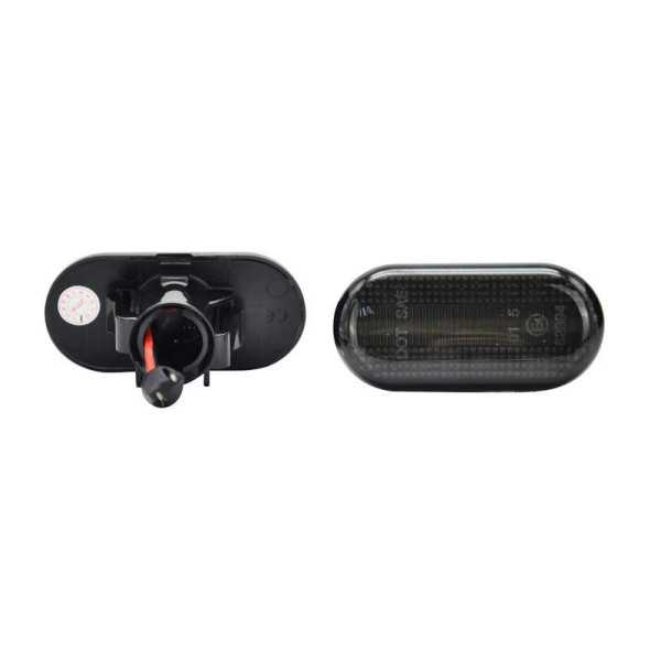 Kit Clignotants Latéraux LED pour Renault Divers Smoke incl. Dynami...