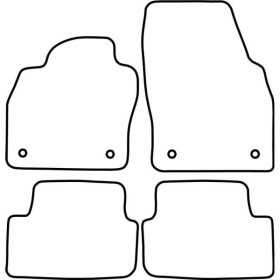 Tapis de voiture adaptés pour Audi A1 GB 2018 | AutoStyle | Tapis d...