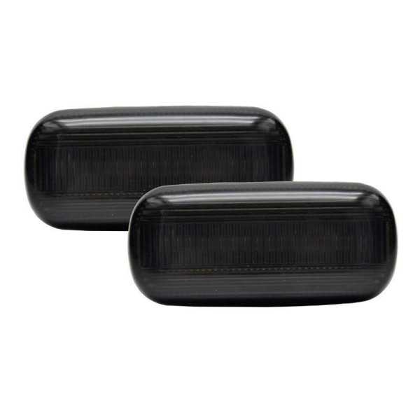 Set de clignotants latéraux à LED  pour Audi Divers  Fumée  Y compris Dynamic Running Light