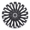 Jeu denjoliveurs 4 pièces Quantum Pro 16 pouces argentnoir  anneau chromé