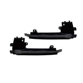 Set de clignotants à LED pour rétroviseurs latéraux  pour Audi Divers  Fumée  Y compris Dynamic Running Light