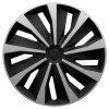 Jeu denjoliveurs de roue 4 pièces Grip 14 pouces argentnoir