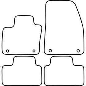 Tapis de voiture adaptés pour Volvo XC40 2018 | AutoStyle | Tapis d...