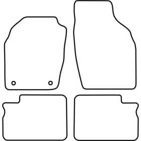 Tapis de voiture pour Opel Agila 20022004 | AutoStyle | Tapis de so...