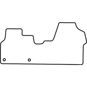 Tapis de voiture adaptés pour Peugeot Expert 2017 uniquement pour |...