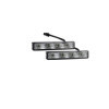 Kit Feux Diurnes Universels DRL  LED Cree 4W  125x24x33mm  Marque E incluse