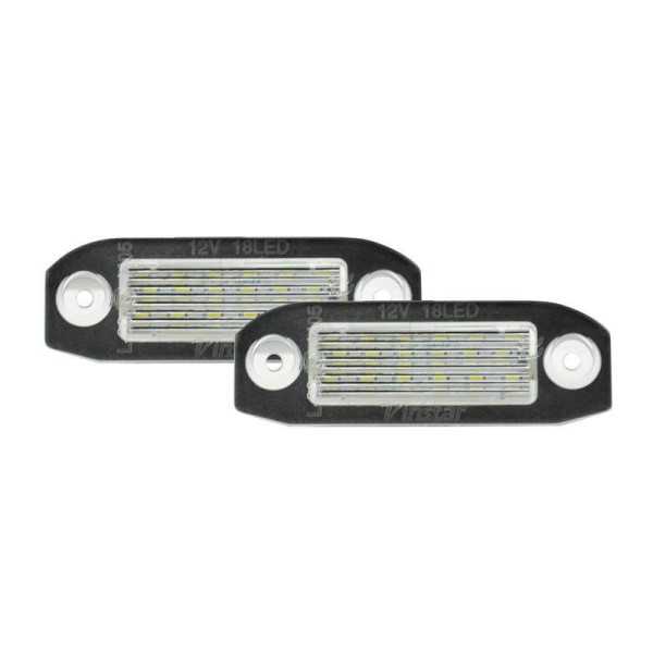 Ensemble déclairage de plaque dimmatriculation à LED prêt à lemploi adapté à divers Volvo