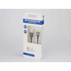 Câble de chargementdonnées USB vers Micro USB SSDN 200 cm | AutoSty...