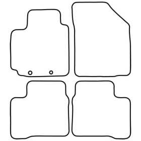 Tapis de voiture adaptés pour Suzuki Swift IV 2017 y compris Hybrid...