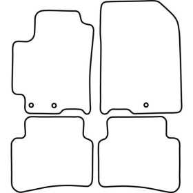 Tapis de voiture pour Kia Rio IV 2017 Stonic 2017 | AutoStyle | Tap...