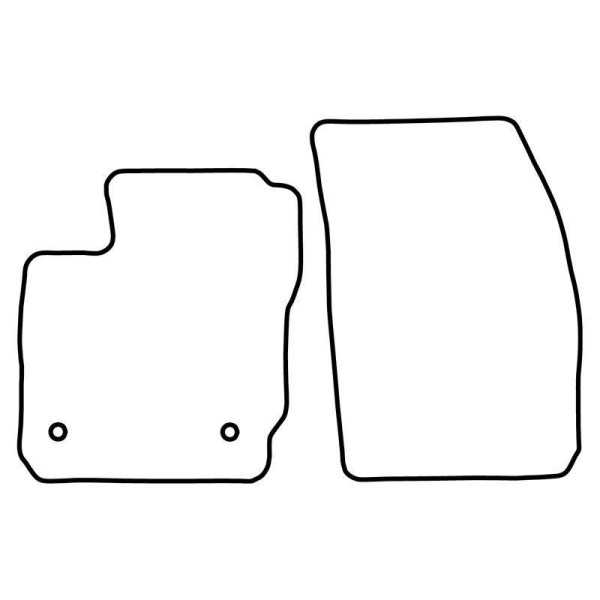 Tapis de voiture adaptés pour Ford Transit Courier 2014 uniquement ...