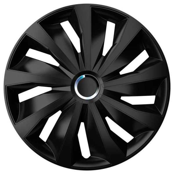 Jeu denjoliveurs de roues 4 pièces Grip Pro 15 pouces noir
