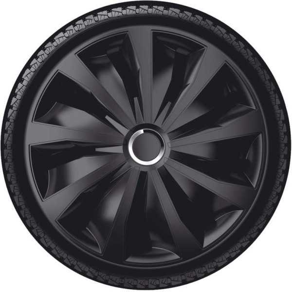 Jeu denjoliveurs de roues 4 pièces Grip Pro 15 pouces noir | AutoSt...