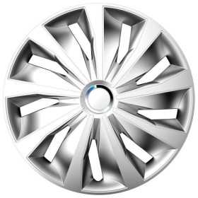 Ensemble denjoliveurs de roue 4 pièces Grip Pro 13 pouces Argent