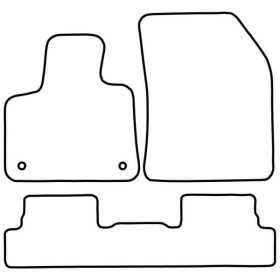 Tapis de voiture pour Peugeot 3008 2016 hors Hybrid 2019 | AutoStyl...