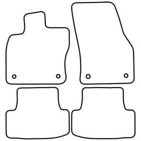 Tapis de voiture adaptés pour Seat Ateca 2016 Skoda Karoq 2017 | Au...