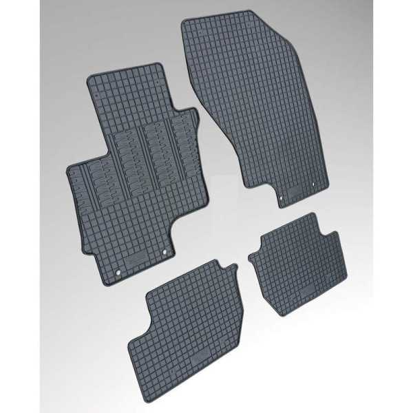Tapis en caoutchouc pour Mitsubishi Outlander 2012  PHEV inclus 4 pièces  système de montage